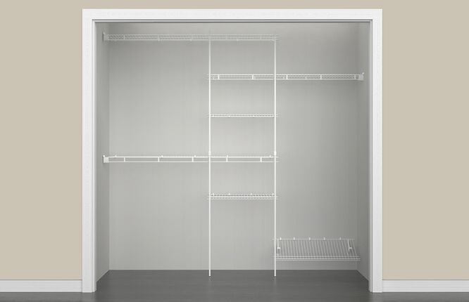 5 ft. - 8 ft. Closet Organizer