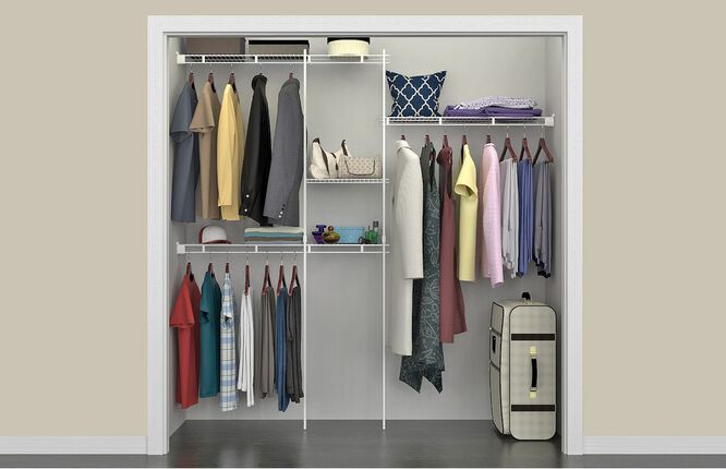 5 ft.-8 ft. Closet Organizer