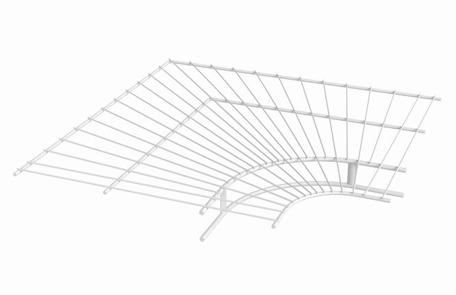 Shelf & Rod Corner Kit