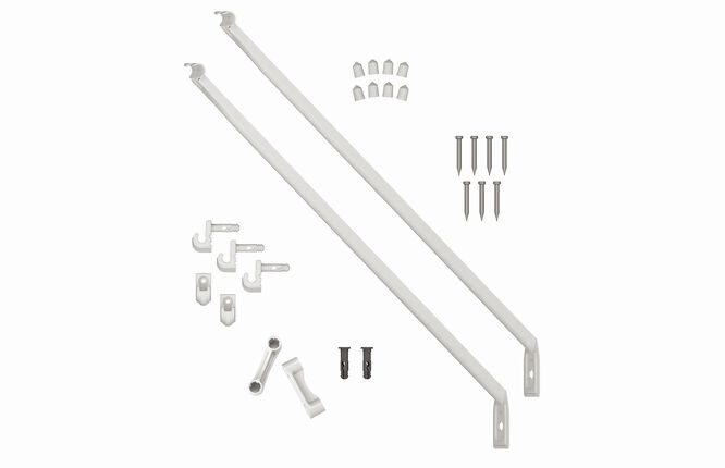 DIY HARDWARE KIT 2 FT - 4 FT (12 IN DEPTH)