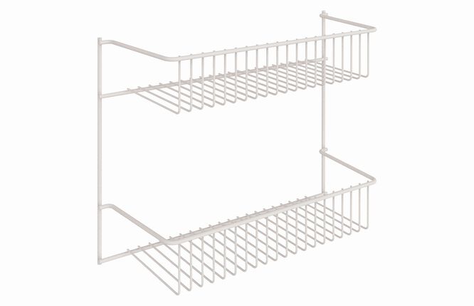 2-Tier Wall Rack