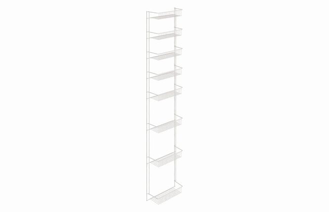 8-Tier Wall Rack